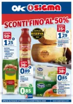 Ok Sigma Sconti fino al 50% - al 09.03.2026