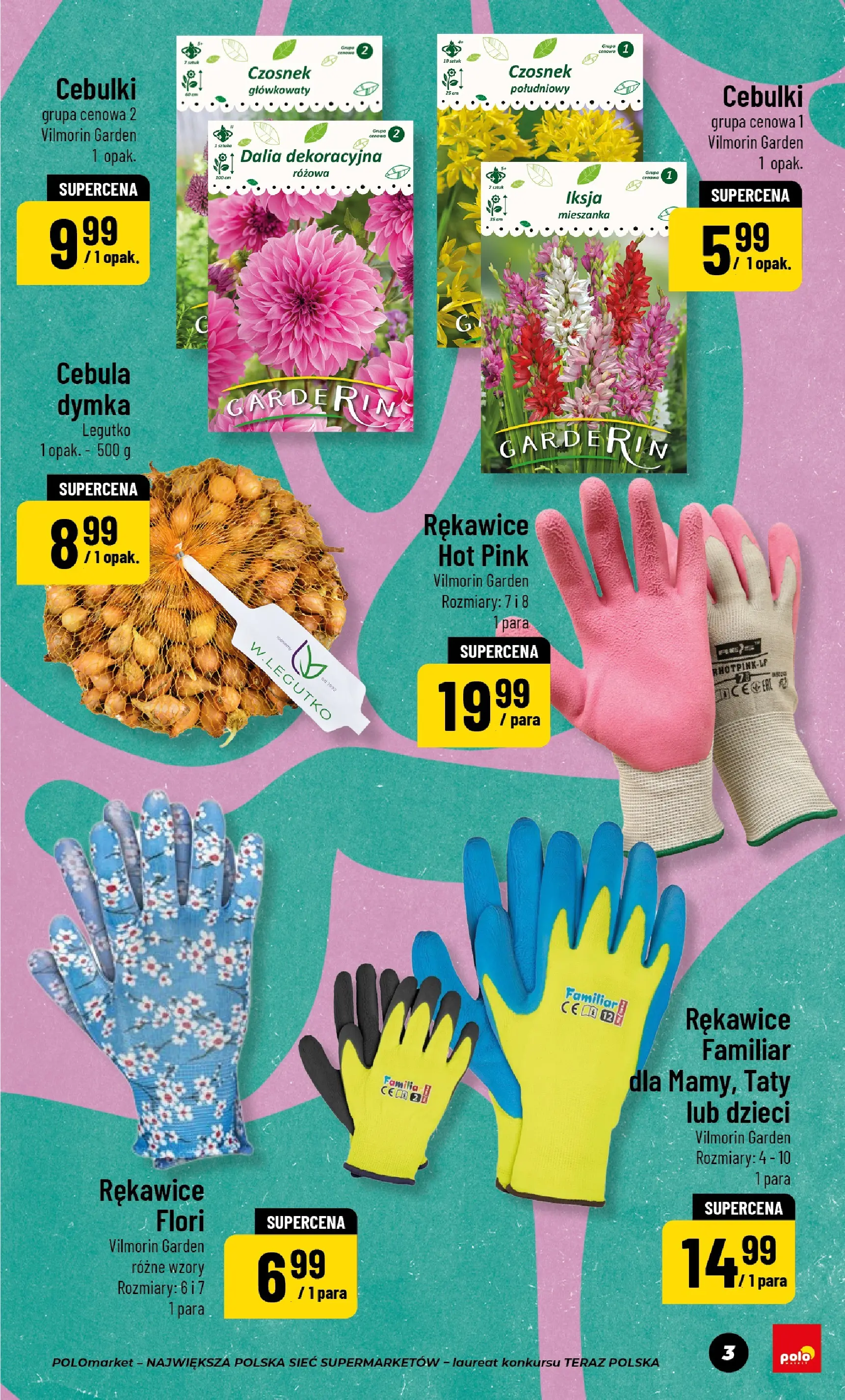 Nowa POLOmarket gazetka od jutra 31.03.2026 | Strona: 3 | Produkty: Czosnek