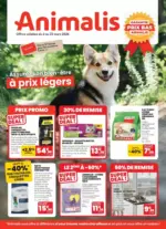 Animalis Assurez son bien-&ecirc;tre &agrave; prix l&eacute;gers - au 22.03.2026