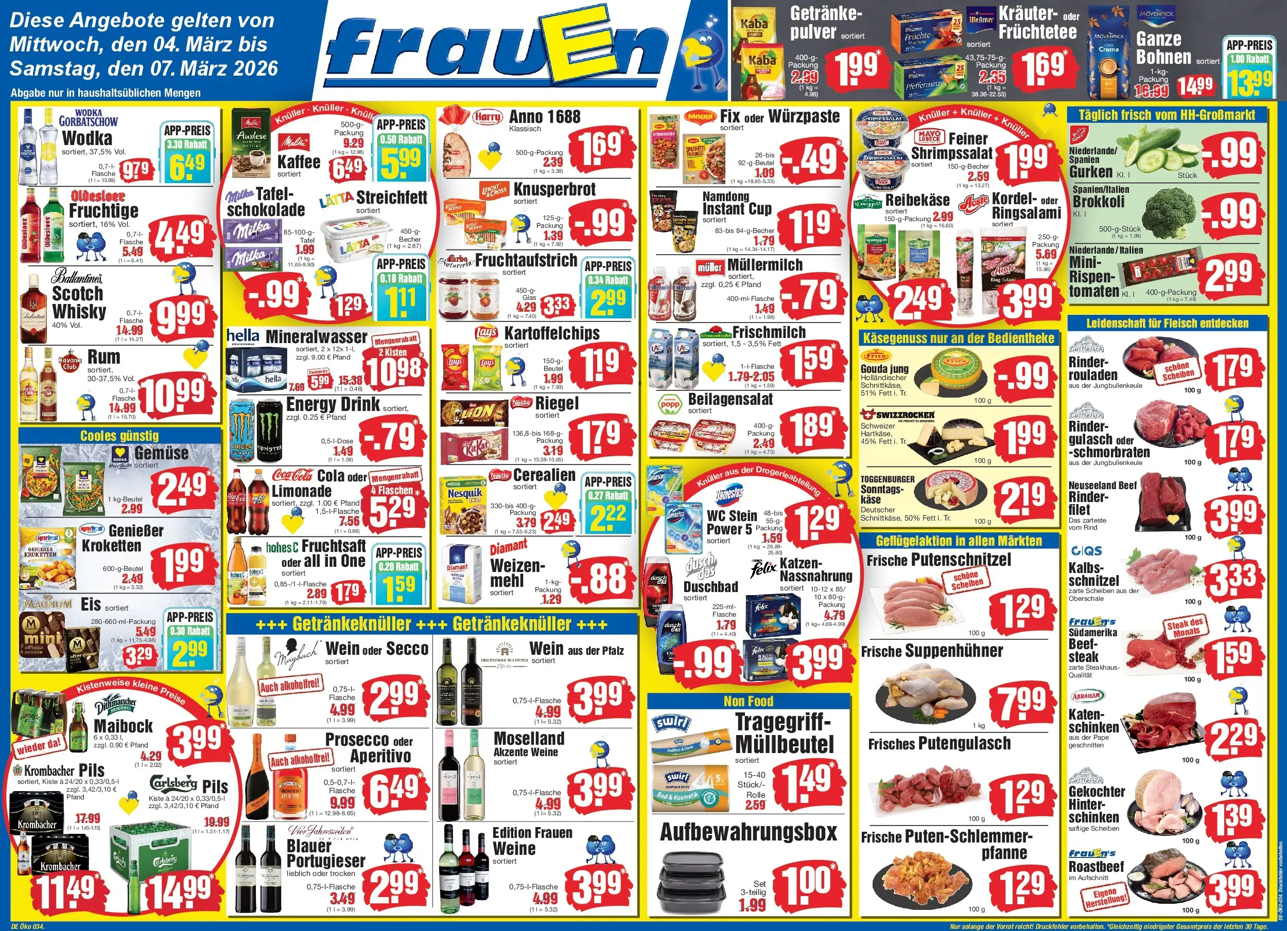 Edeka prospekt Heide	 (ab 04.03.2026) » Angebote Online | Seite: 1 | Produkte: Kaffee, Limonade, Gulasch, Gurken