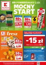 Kaufland Mocny Start ważne do 4.03
