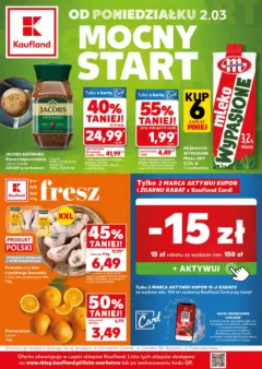 Pogląd oferty "Kaufland gazetka - Mocny start" - ważna od 02.03.2026