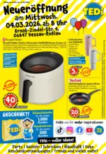 TEDi Discount TEDi Neuer&ouml;ffnung Dessau-Ro&szlig;lau - bis 06.03.2026
