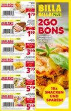 BILLA BILLA: 2GO BONS - bis 06.04.2026