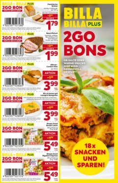 Billa - BILLA: 2GO BONS ab 04.03.2026 gültig