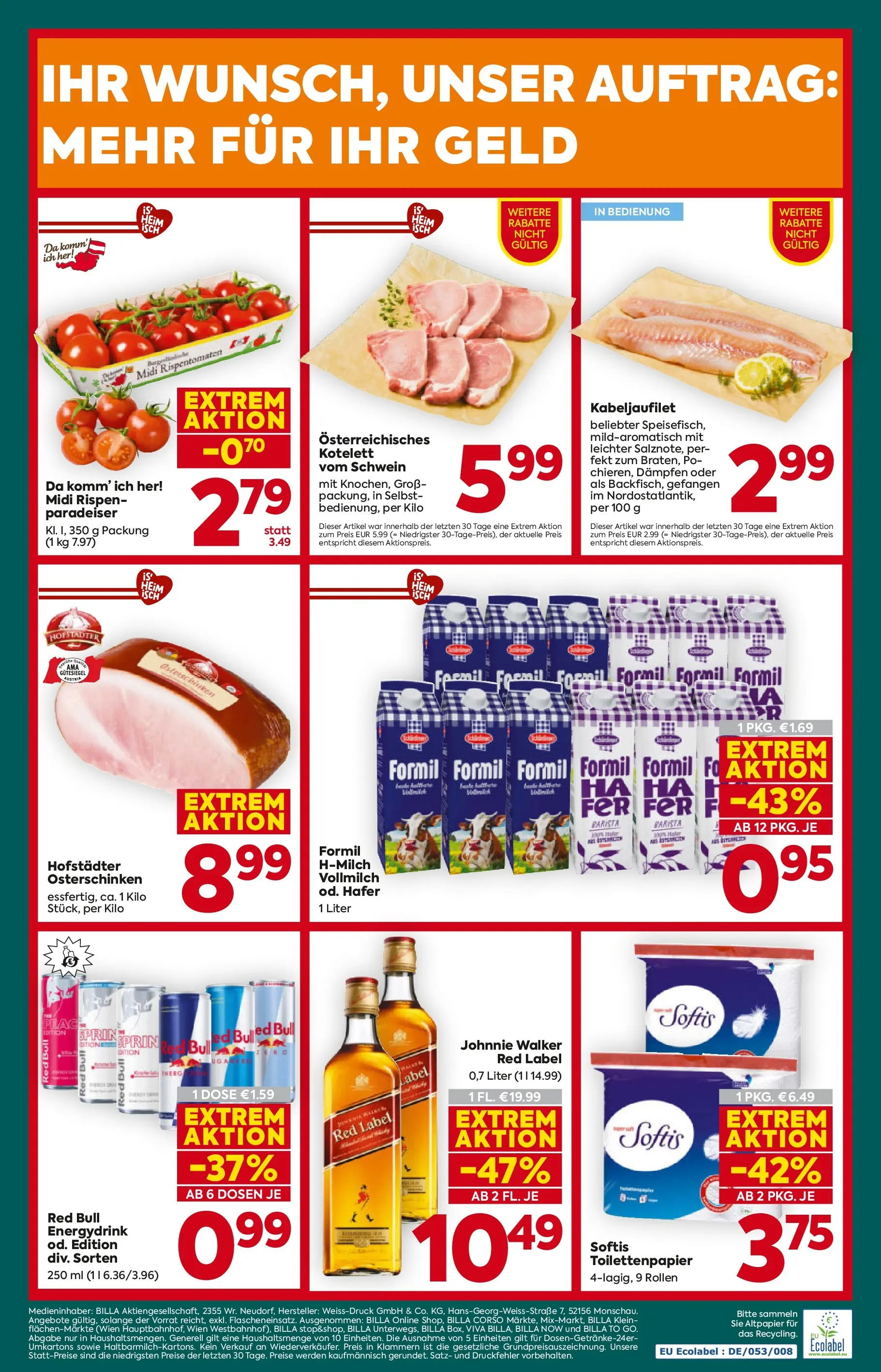 Billa Plus Flugblatt - Niederösterreich von 05.03.2026 - Aktuelle Angebote | Seite: 16