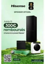 Pulsat Hisense Jusqu'&agrave; 300&euro; rembours&eacute;s - au 29.03.2026