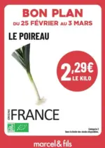 marcel & fils Bon Plan - au 03.03.2026