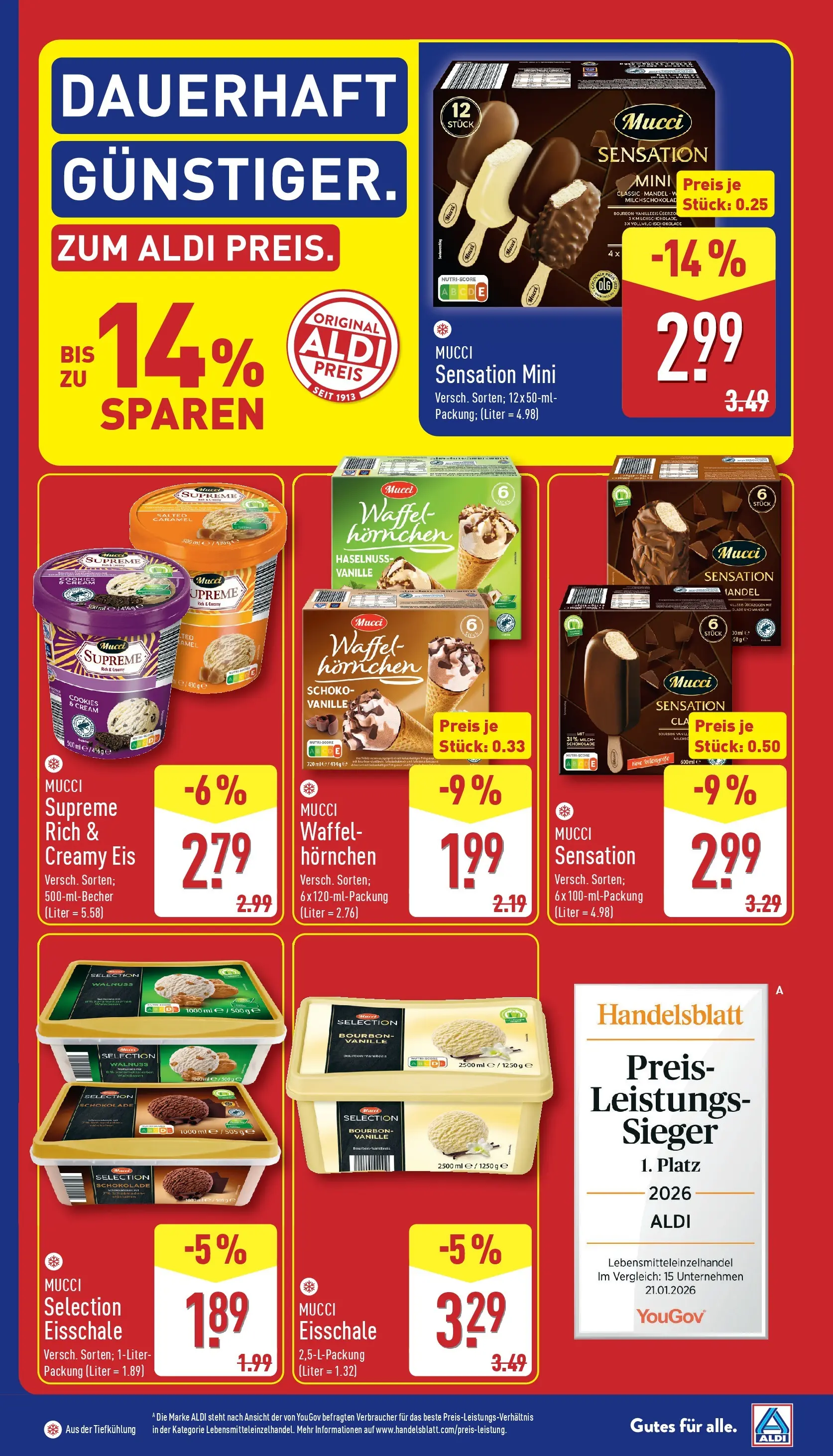 Aldi Wochenangebote (ab 02.03.2026) » Angebote Online | Seite: 7 | Produkte: Milch, Schokolade, Bourbon, Eis
