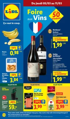 LIDL - Prévisualisation de LIDL - Ne manquez pas les bons plans Lidl ! valide à partir de 05.03.2026