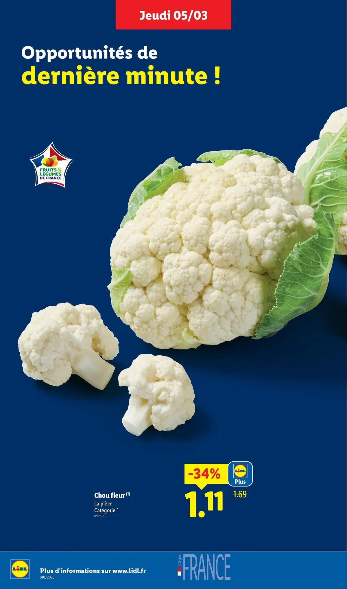 Catalogue LIDL du 05/03/2026 | Promo prospectus en ligne | Page: 4 Catalogue LIDL du 05/03/2026 | Promo prospectus en ligne | Page: 4