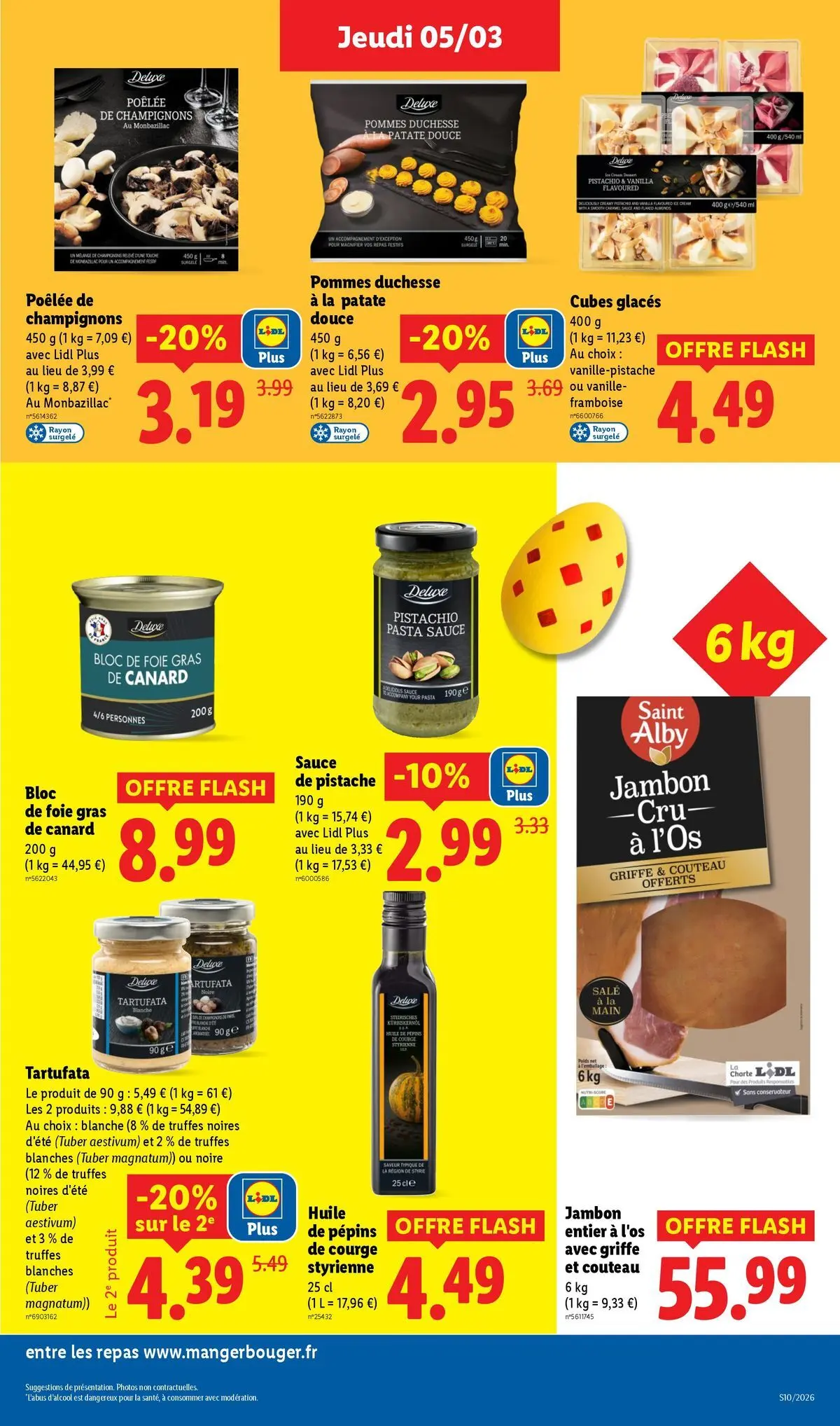 Catalogue LIDL du 05/03/2026 | Promo prospectus en ligne | Page: 23 | Produits: Couteau, Courge, Jambon, Pommes Catalogue LIDL du 05/03/2026 | Promo prospectus en ligne | Page: 23 | Produits: Couteau, Courge, Jambon, Pommes