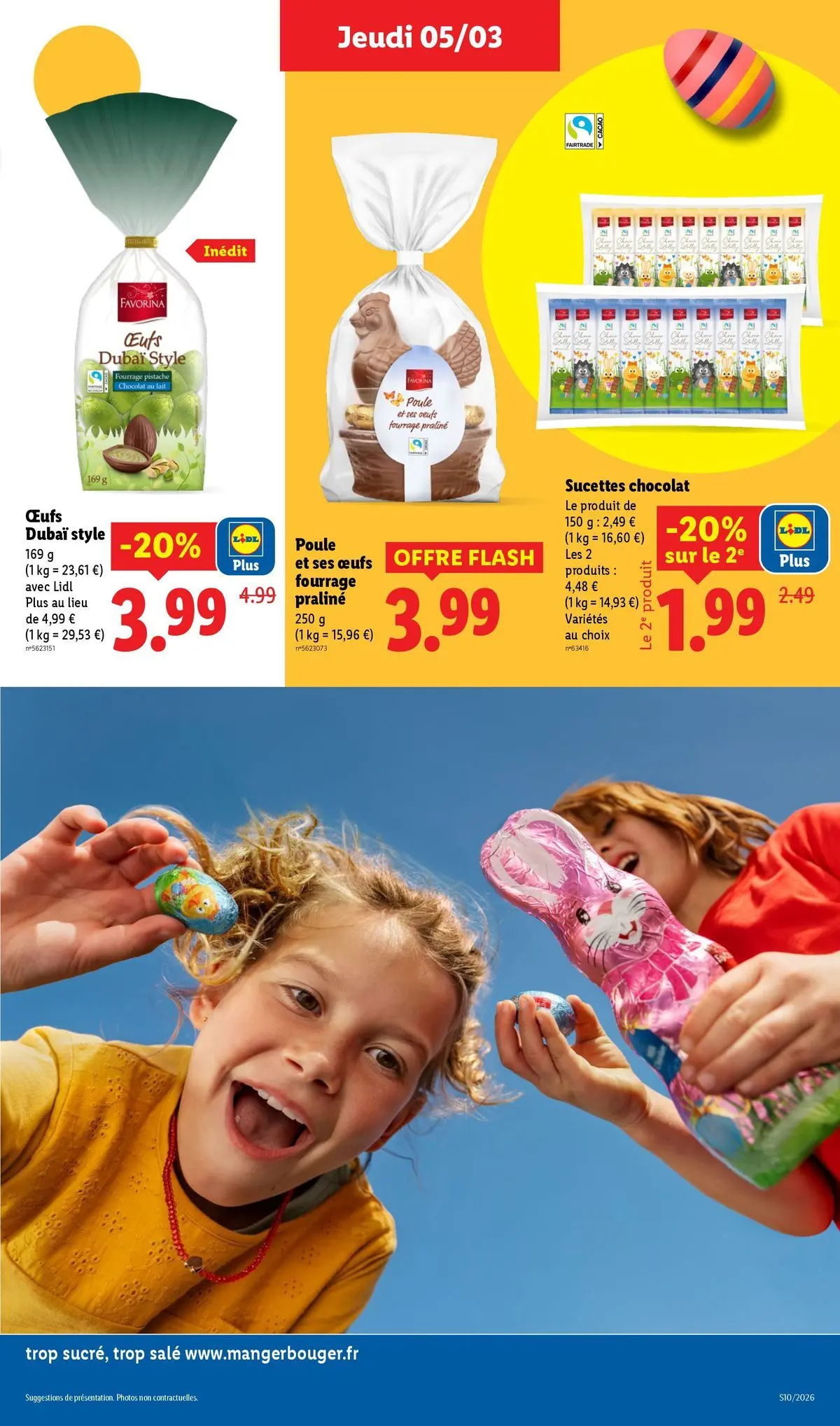 Catalogue LIDL du 05/03/2026 | Promo prospectus en ligne | Page: 25 | Produits: Lait, Œufs, Chocolat Catalogue LIDL du 05/03/2026 | Promo prospectus en ligne | Page: 25 | Produits: Lait, Œufs, Chocolat