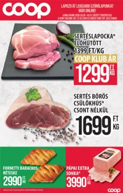 COOP Szolnok akciós újság Tiszafüred - amely érvényes a következő dátumtól: 05.03.2026