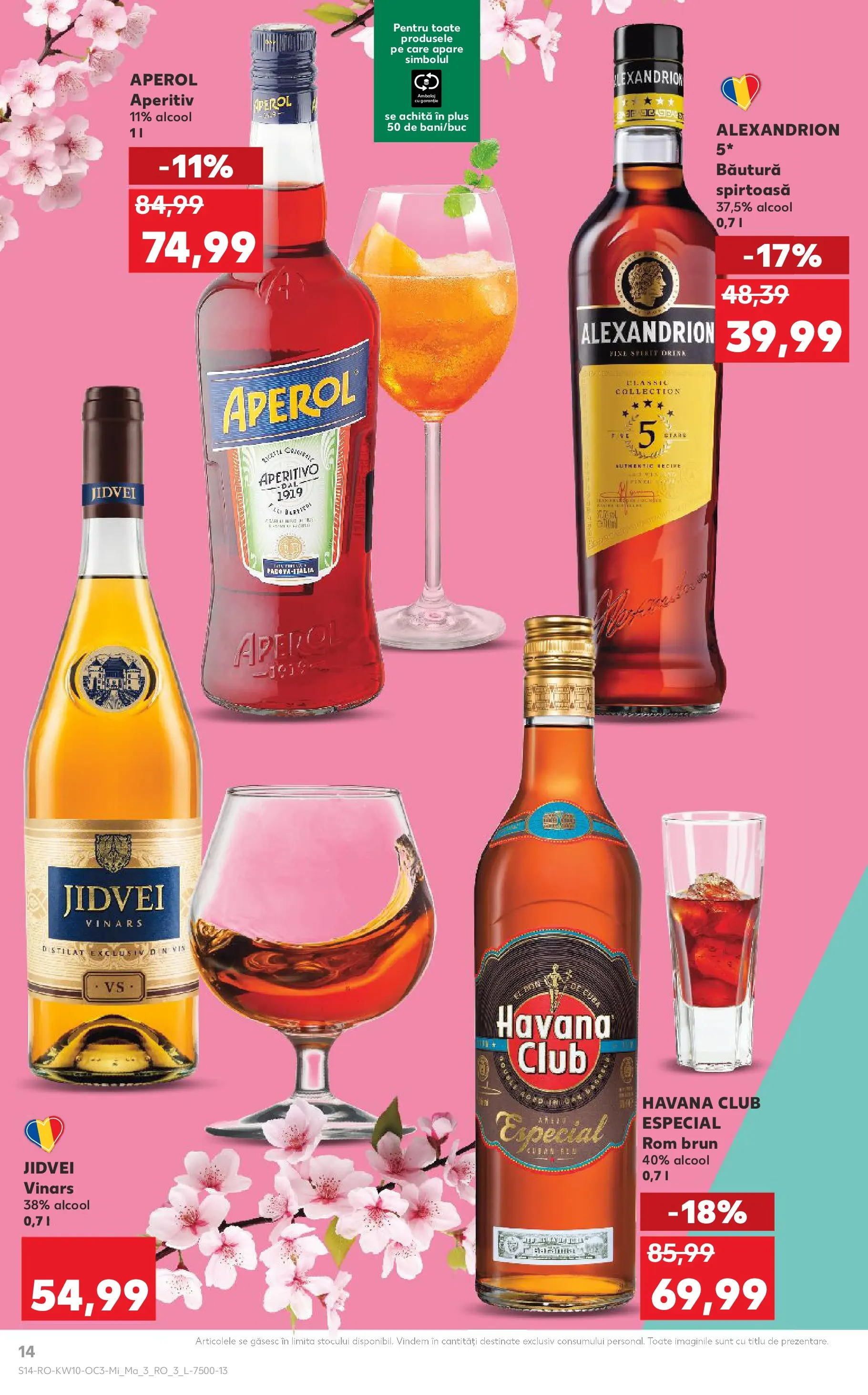 Kaufland Viseu de Sus 04.03.2026 - Revista si Oferta | Pagină: 14 | Produse: Rom, Aperol
