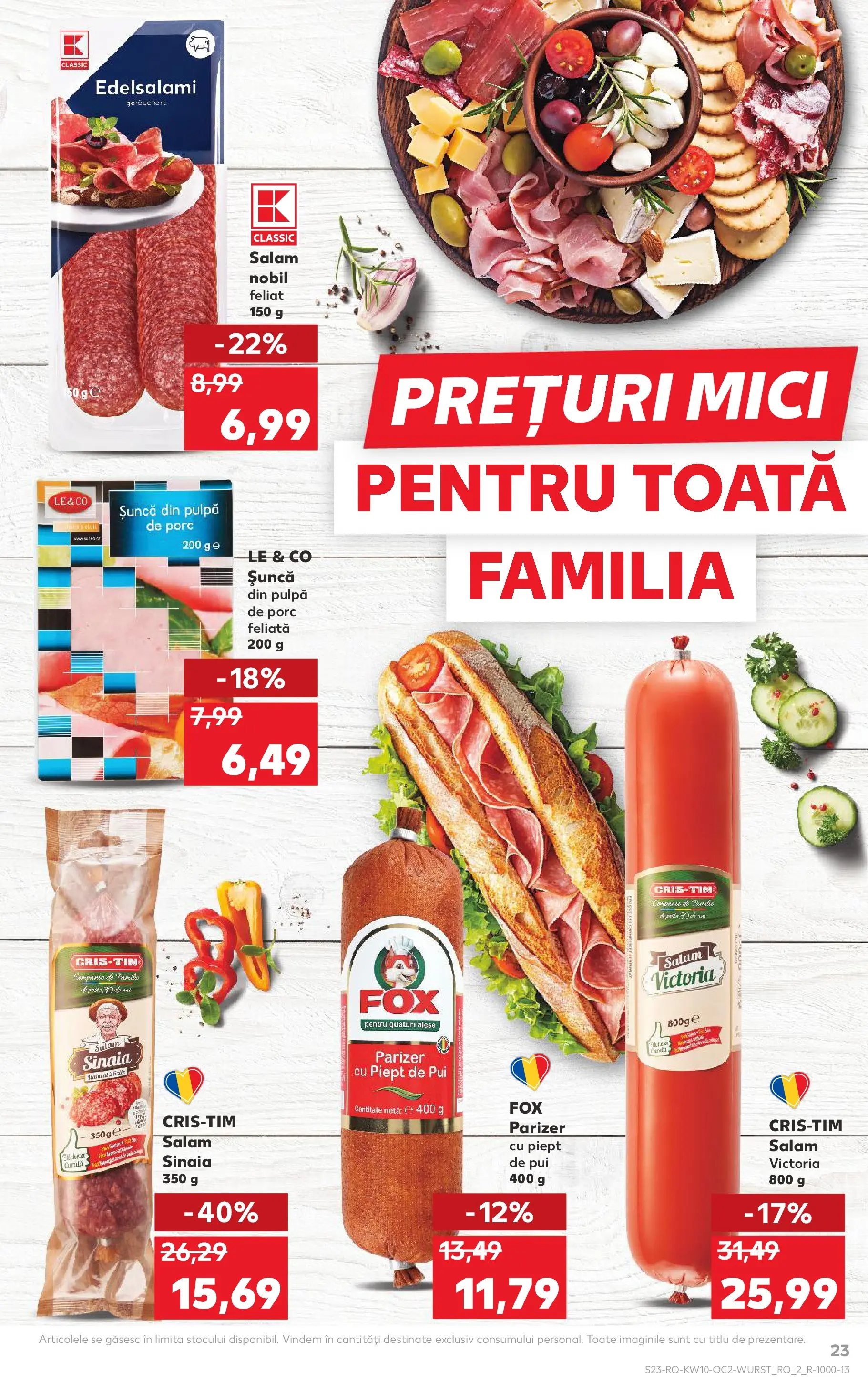 Kaufland Zalau 03.03.2026 - Revista si Oferta | Pagină: 23