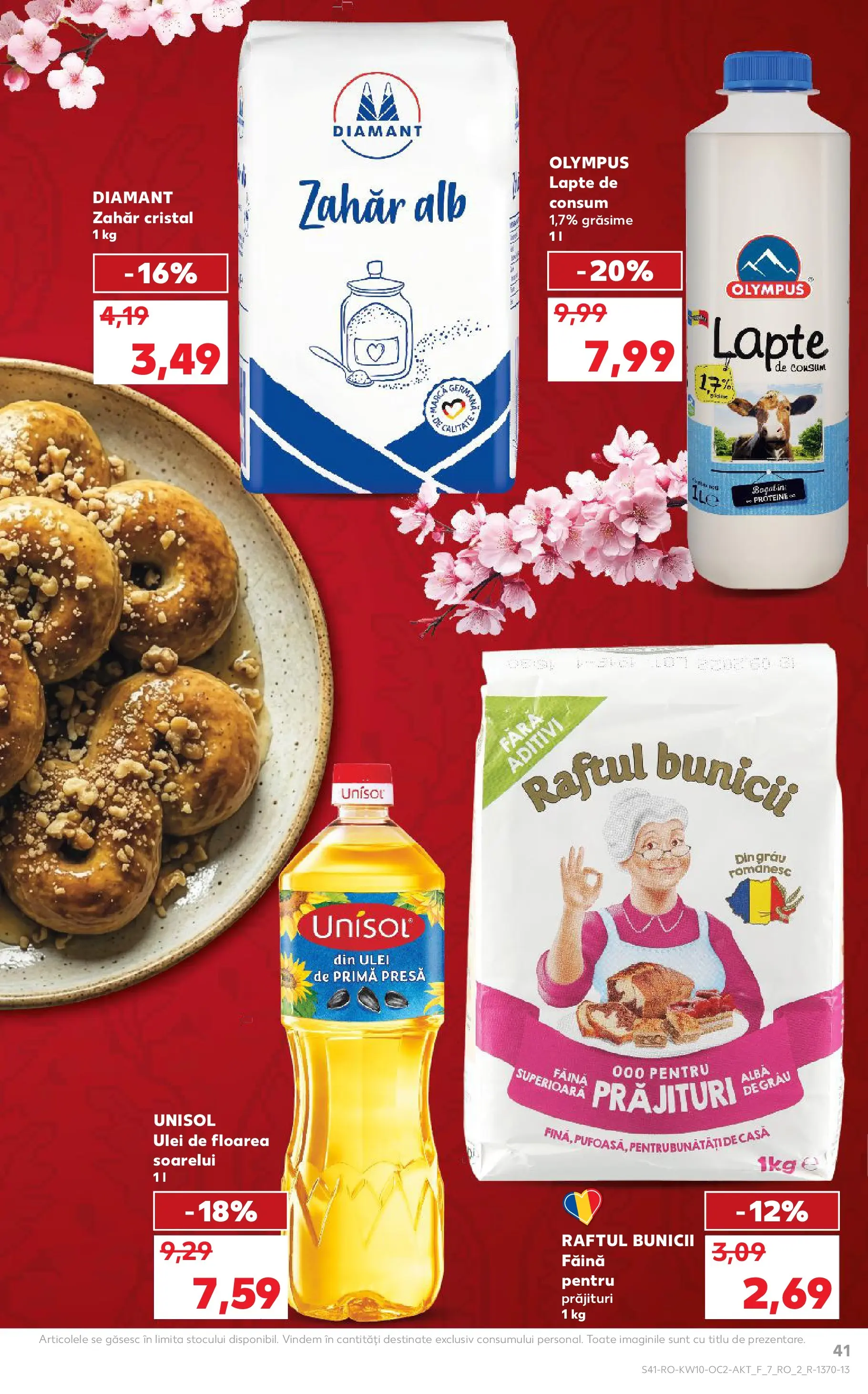 Kaufland Codlea 04.03.2026 - Revista si Oferta | Pagină: 41 | Produse: Masaüstü kılıfı, Presă, Lapte, Bant