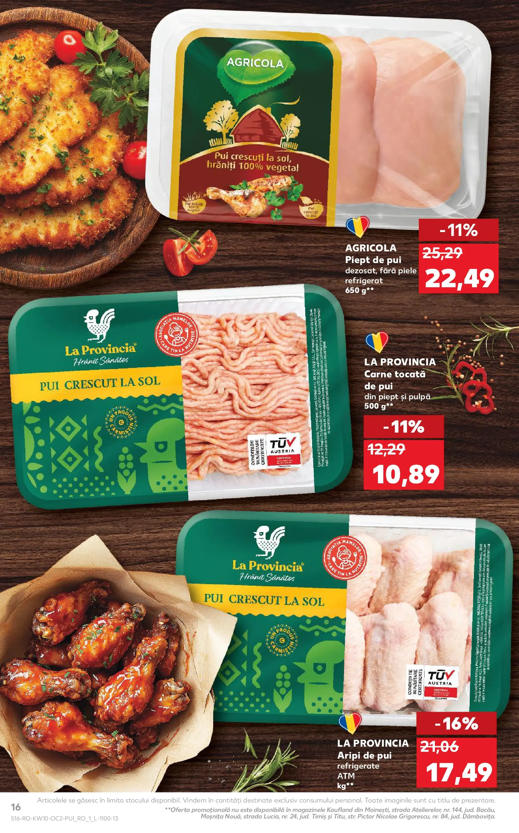 Kaufland Ploiești 04.03.2026 - Revista si Oferta | Pagină: 16 | Produse: Hacıyatmaz Kedi Oyuncağı, Kedi Oyun Alanları, Carne tocată
