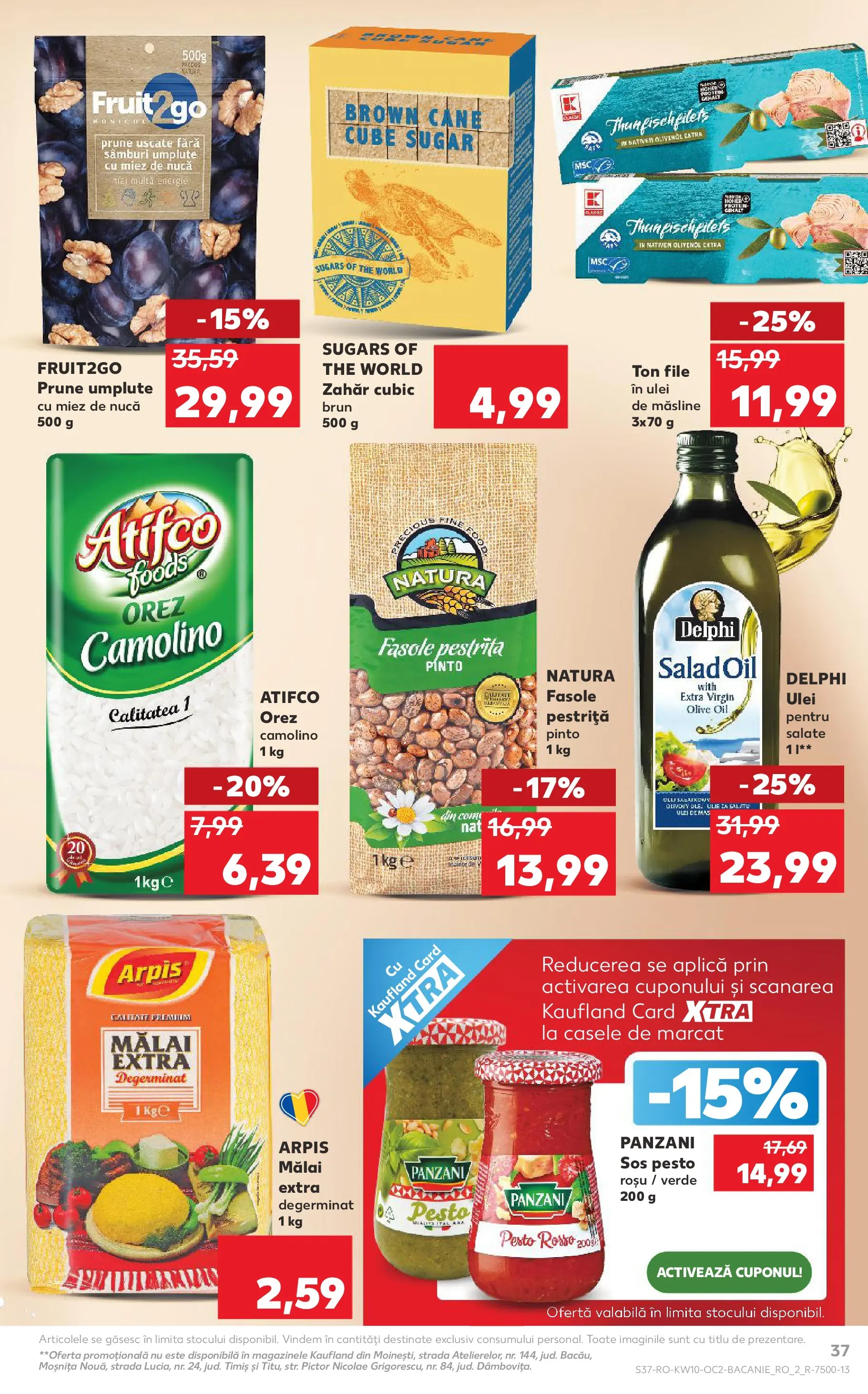 Kaufland Viseu de Sus 04.03.2026 || Revista si Oferte | Pagină: 37 | Produse: Măsline, Ulei, Prune, Sos Kaufland Viseu de Sus 04.03.2026 - Revista si Oferta | Pagină: 37 | Produse: Măsline, Ulei, Prune, Sos