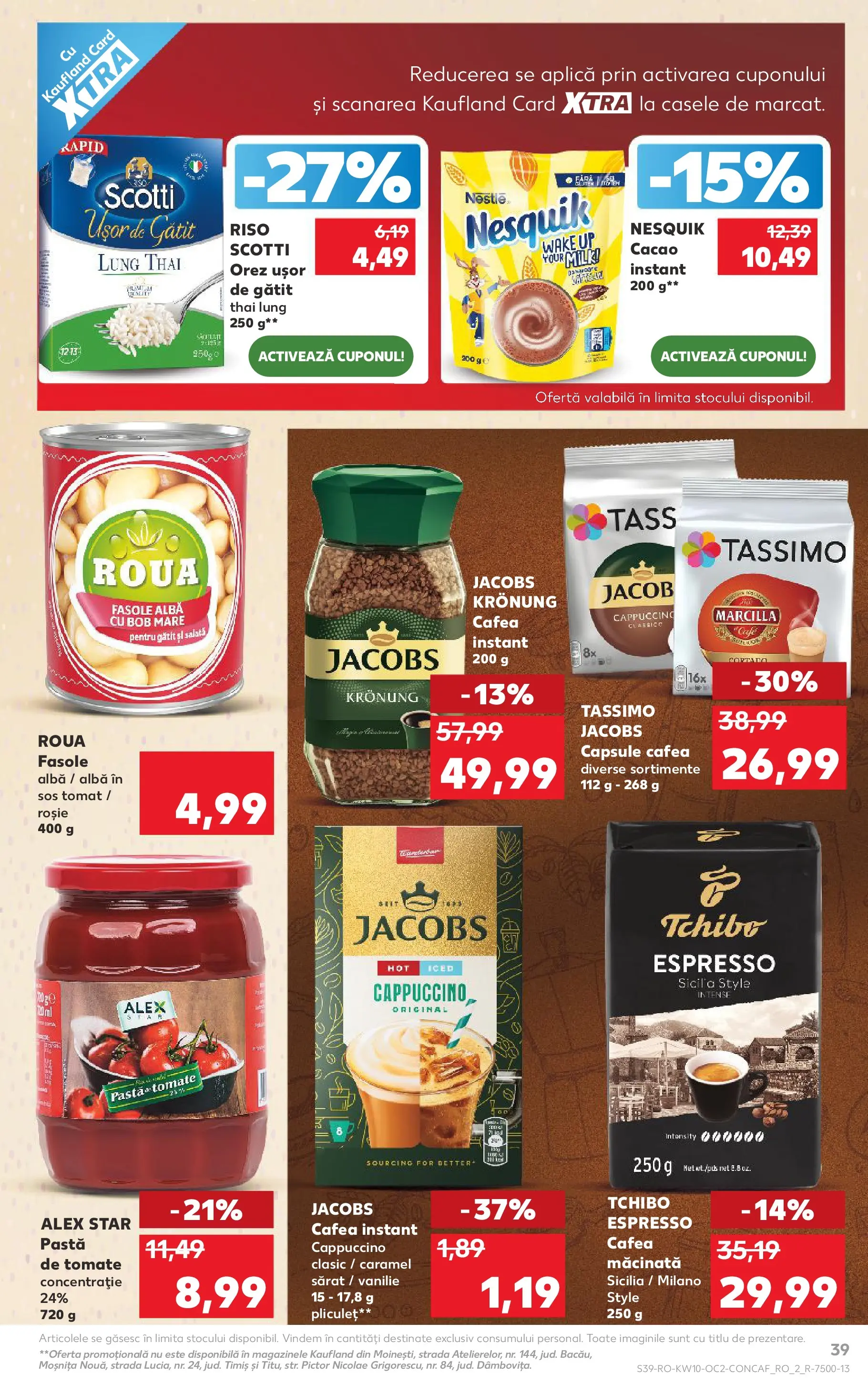 Kaufland Viseu de Sus 04.03.2026 || Revista si Oferte | Pagină: 39 | Produse: Köpek çiti, Pastă de tomate, Paste, Fasole albă Kaufland Viseu de Sus 04.03.2026 - Revista si Oferta | Pagină: 39 | Produse: Köpek çiti, Pastă de tomate, Paste, Fasole albă
