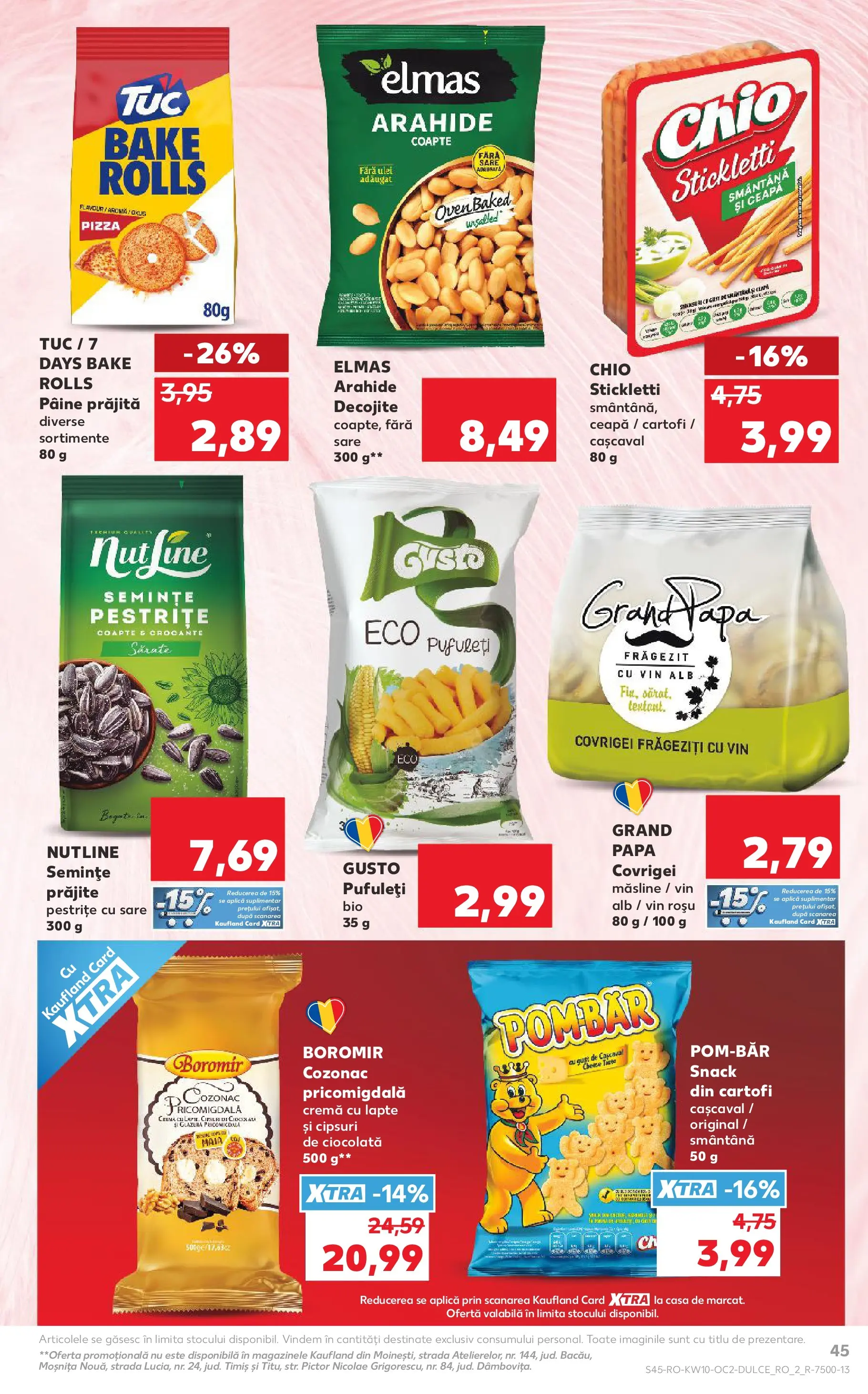 Kaufland Viseu de Sus 04.03.2026 || Revista si Oferte | Pagină: 45 | Produse: Semințe, Cremă, Smântână, Ceapă Kaufland Viseu de Sus 04.03.2026 - Revista si Oferta | Pagină: 45 | Produse: Semințe, Cremă, Smântână, Ceapă