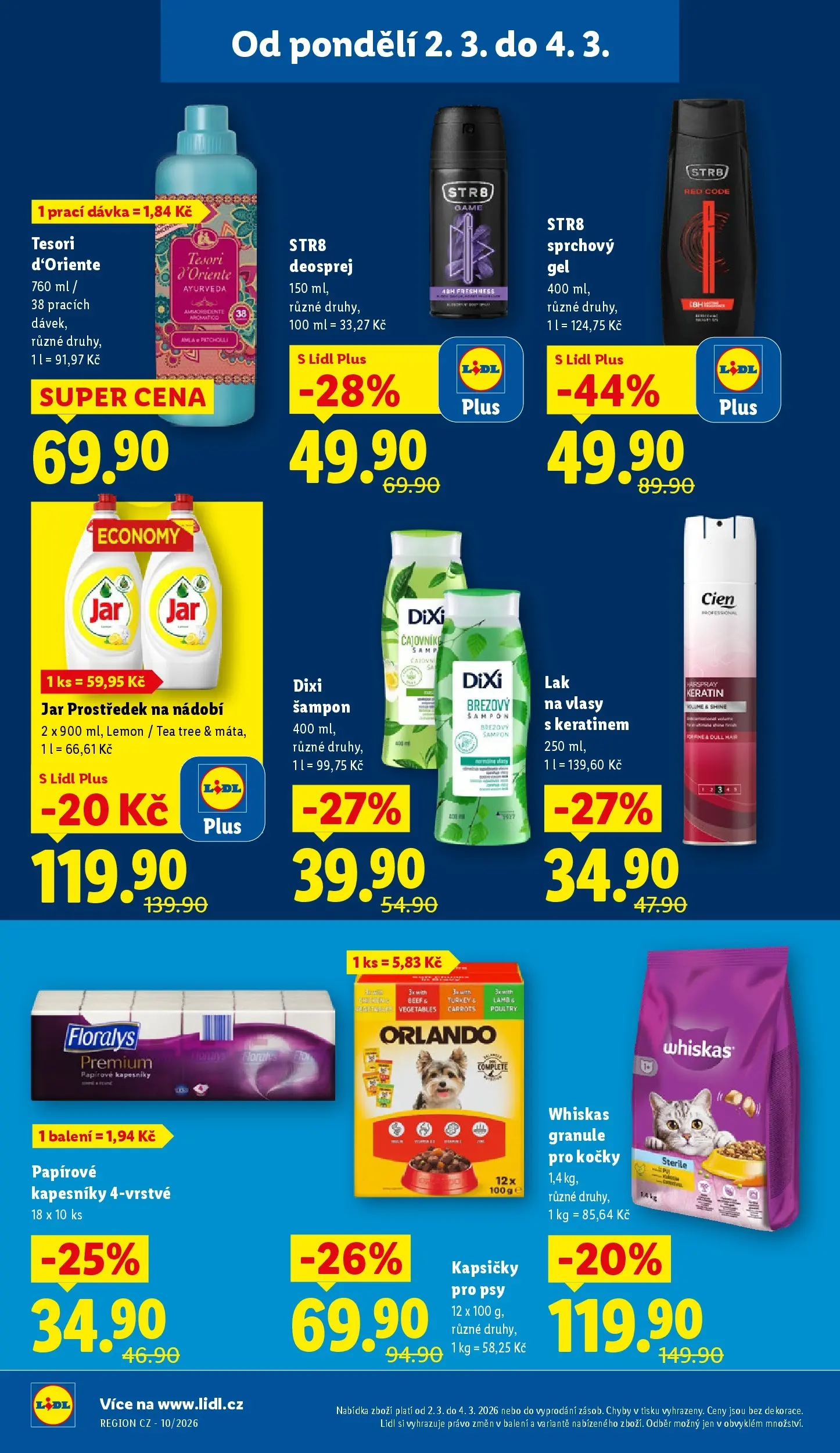 Lidl leták od 01.03.2026 - Nový akční leták | Strana: 30 | Produkty: Deodorant, Tesori d'Oriente, Nádobí, Jar