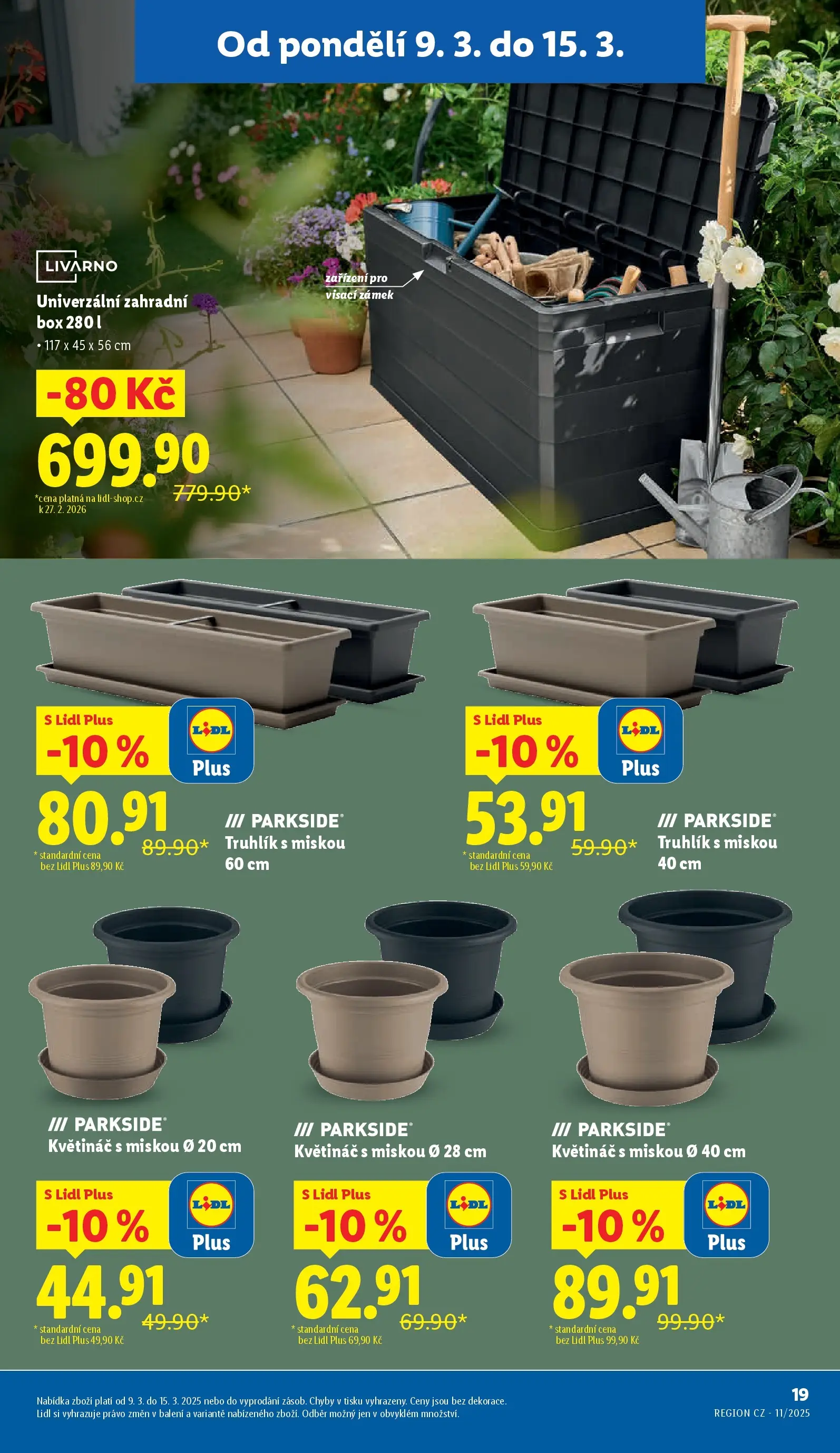 Lidl leták od 01.03.2026 - Nový akční leták | Strana: 19