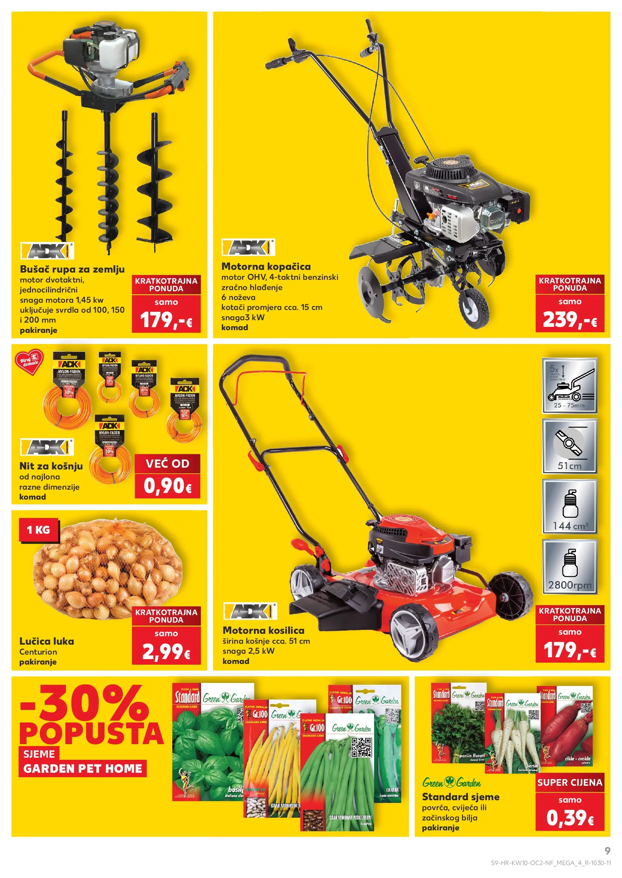 Kaufland - Kaufland katalog do 10.03.2026 novi od 03.03.2026 na listanje > letak digitalni | Stranica: 9 | Proizvodi: Grah, Cikla, Grašak, Peršin