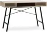 JYSK Бюро ABBETVED 48x120 цвят светъл дъб/черно