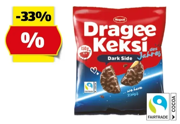 NAPOLI Dragee Keksi, 150 g