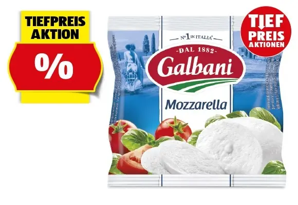 GALBANI Mozzarella, 125 g