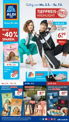 Aldi Süd Wochenangebote ab 02.03.2026 gültig