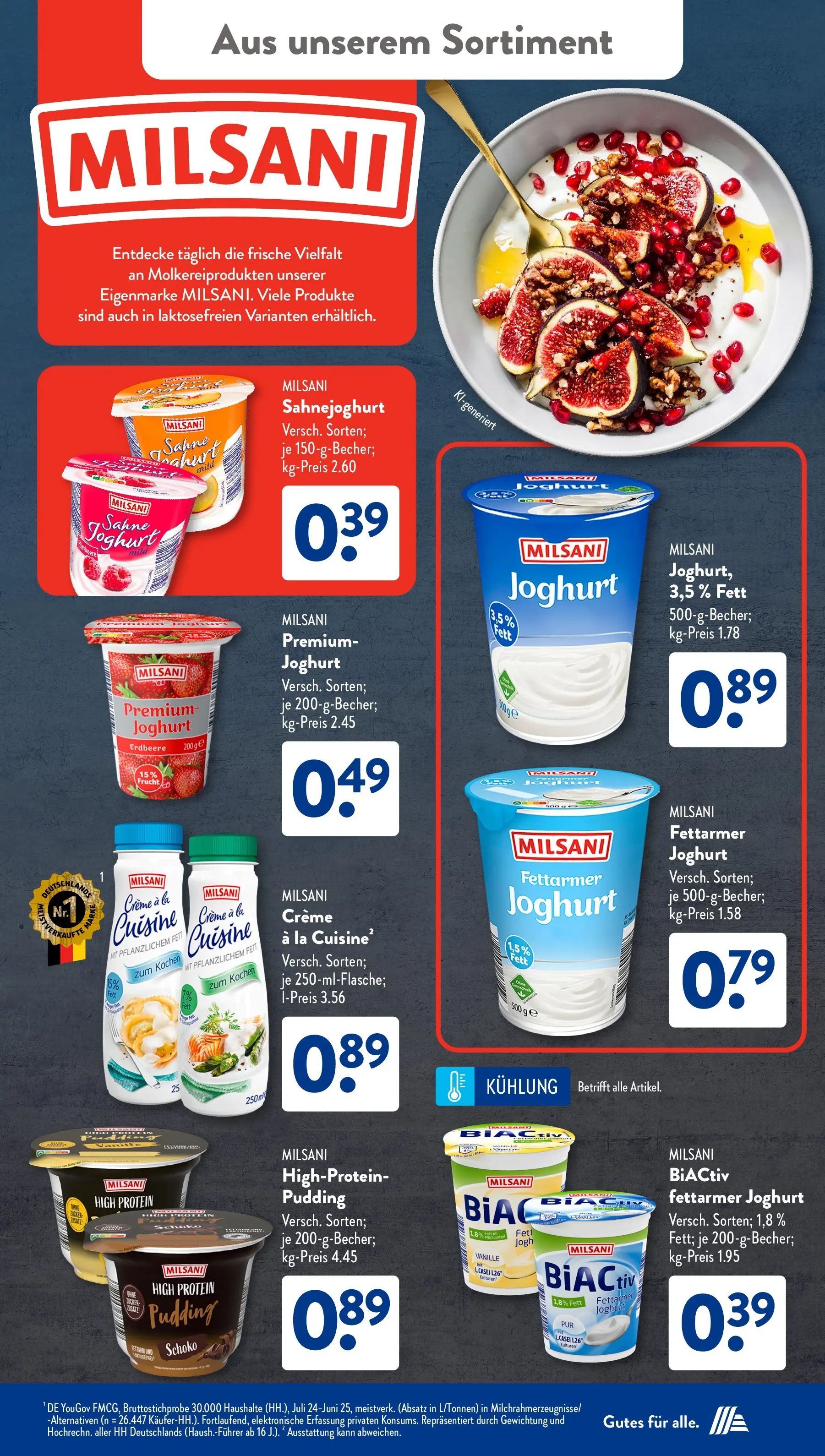 Aldi Süd Wochenangebote (ab 02.03.2026) zum Blättern | Seite: 21 | Produkte: High protein pudding, Joghurt, Pudding, Creme