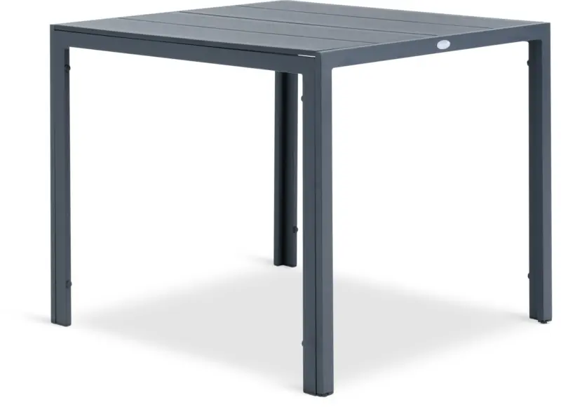 JYSK Градинска маса MADERUP Ш90xД90 черна