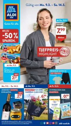Aldi Süd Wochenangebote ab 09.03.2026 gültig