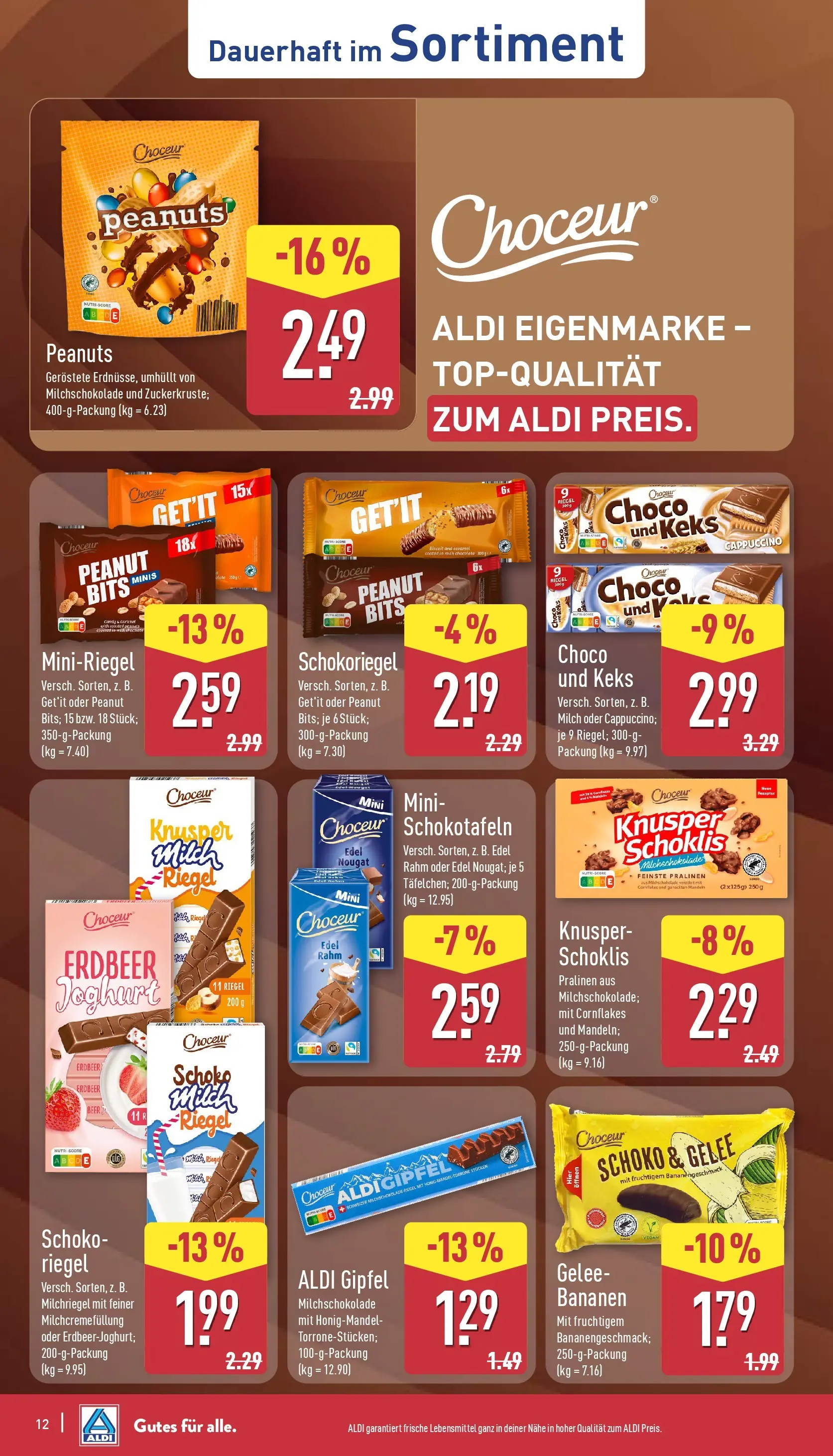 Aldi Wochenangebote (ab 09.03.2026) » Angebote Online | Seite: 13 | Produkte: Milch, Joghurt, Bananen, Mandeln