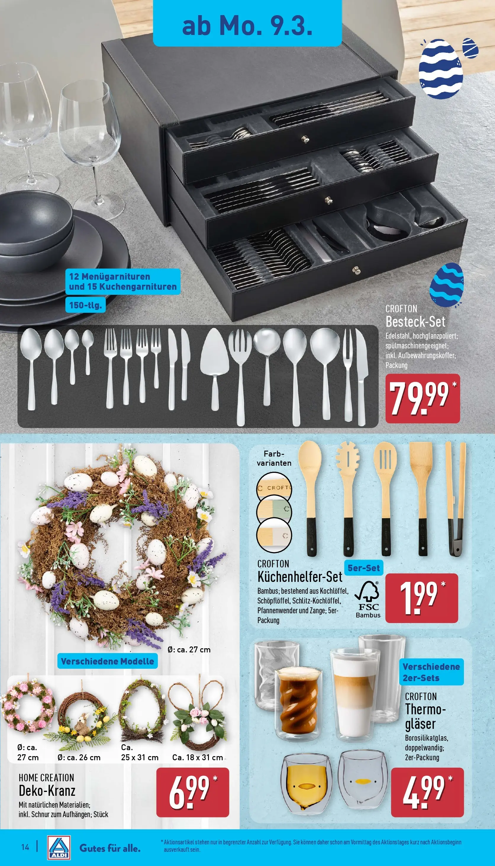 Aldi Wochenangebote (ab 09.03.2026) » Angebote Online | Seite: 15 | Produkte: Home creation