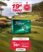 Golf Plus TITLEIST - BALLES AVX - au 02.03.2026