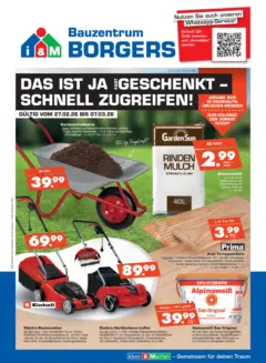 Angebote - Borgers Baustoffe: Aktuelle Angebote ab 26.02.2026 gültig