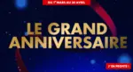 Autodistribution Le grand ANNIVERSAIRE - au 30.04.2026