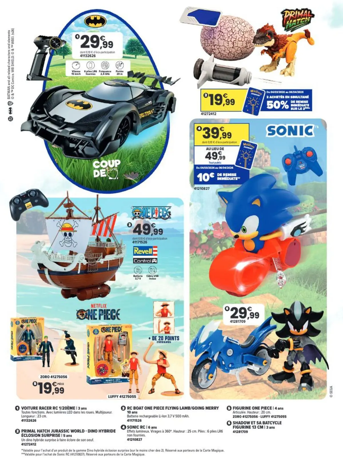 Offres - La Chasse aux cadeaux est ouverte ! 【Avril】 | Page: 16 | Produits: Batterie, Piles