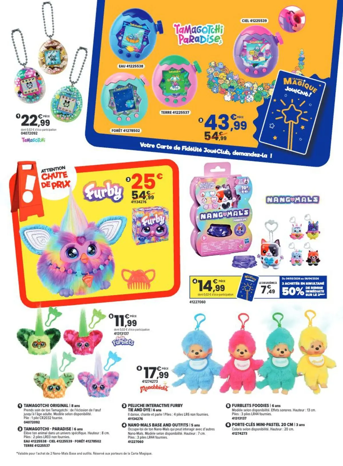 Offres - La Chasse aux cadeaux est ouverte ! 【Avril】 | Page: 22 | Produits: Base, Peluche, Piles