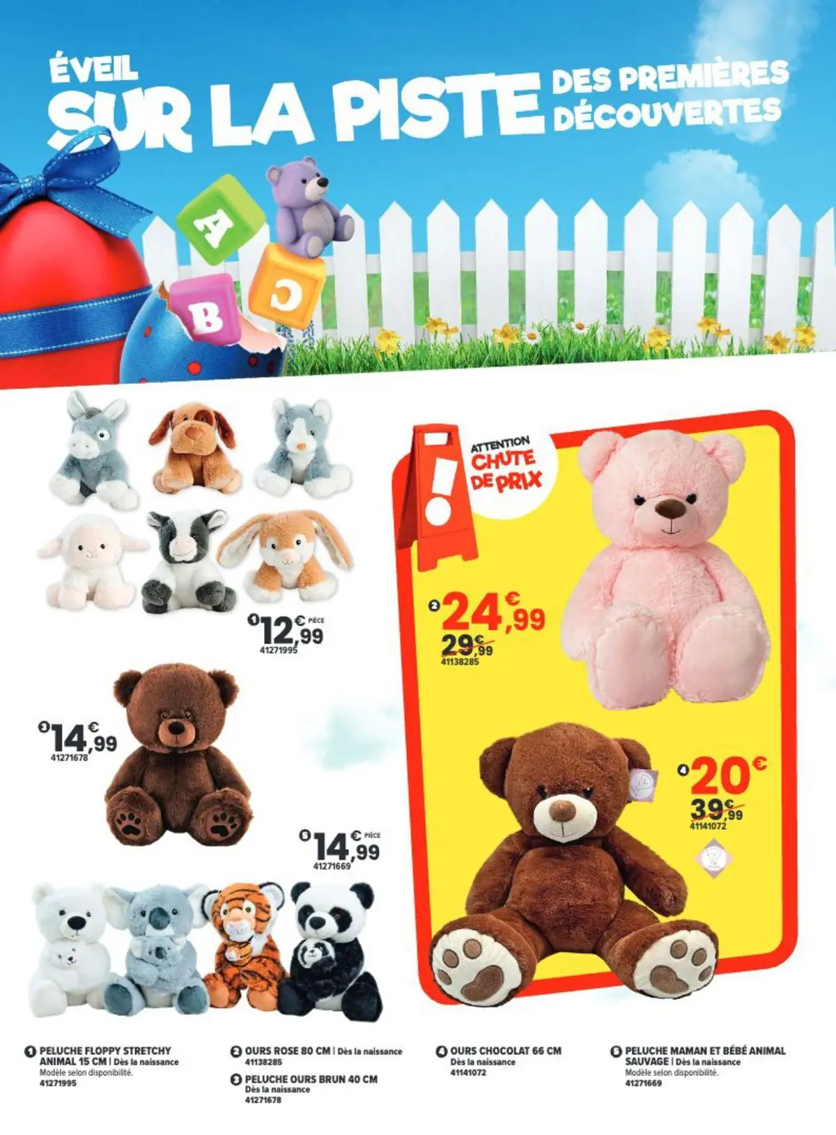 Offres - La Chasse aux cadeaux est ouverte ! 【Avril】 | Page: 42 | Produits: Peluche, Chocolat
