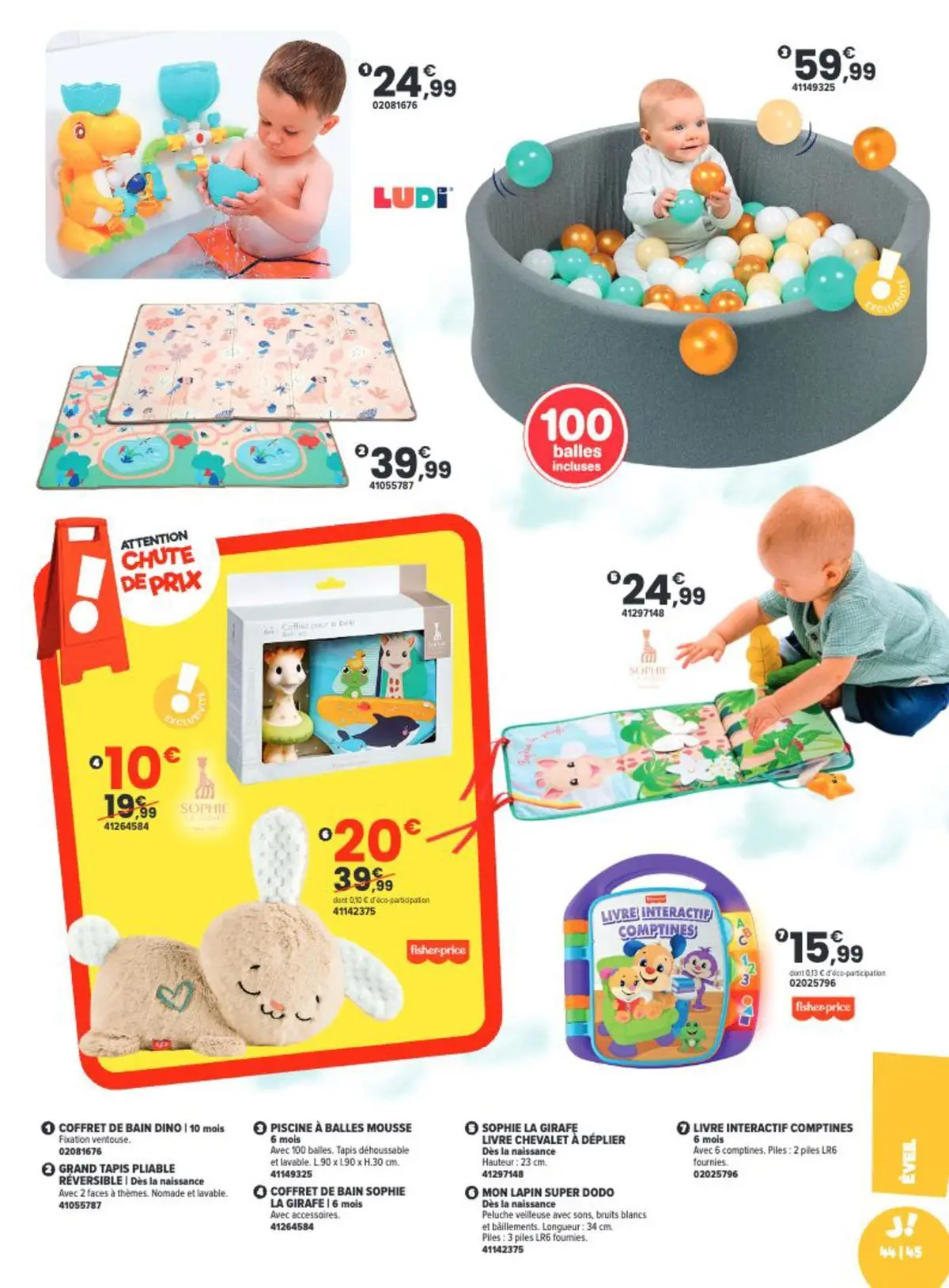 Offres - La Chasse aux cadeaux est ouverte ! 【Avril】 | Page: 45 | Produits: Chevalet, Mousse, Tapis, Livre