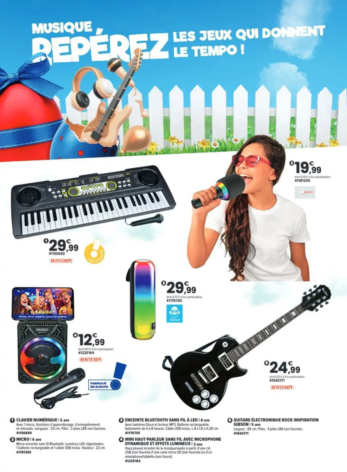 Offres - La Chasse aux cadeaux est ouverte ! 【Avril】 | Page: 60 | Produits: Enceinte bluetooth, Batterie, Jeux, Piles