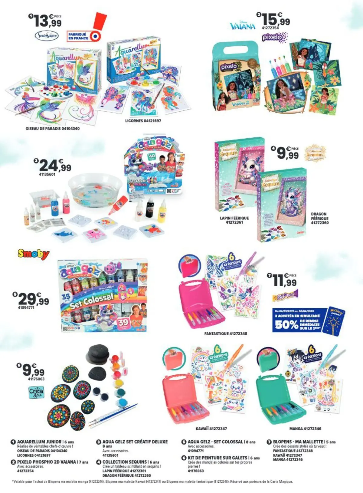 Offres - La Chasse aux cadeaux est ouverte ! 【Avril】 | Page: 68 | Produits: Manga, Kit de peinture, Lapin