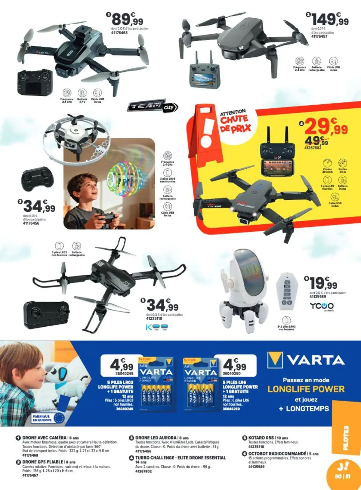 Offres - La Chasse aux cadeaux est ouverte ! 【Avril】 | Page: 81 | Produits: USB, Drone, GPS, Caméra