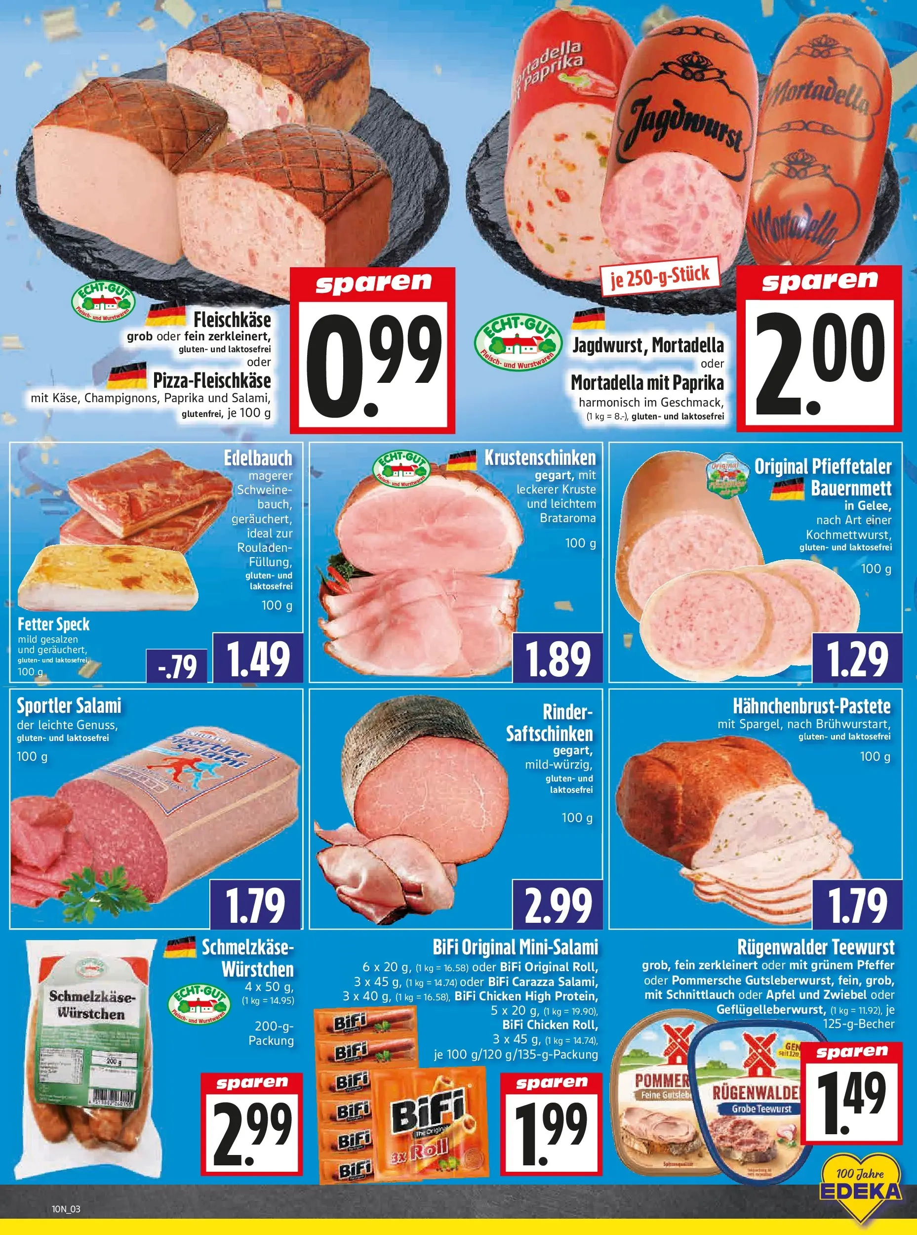 Angebote - Edeka Hahner: Wochenangebote (ab 01.03.2026) zum Blättern | Seite: 5 | Produkte: Äpfel, Paprika, Pfeffer, Salami