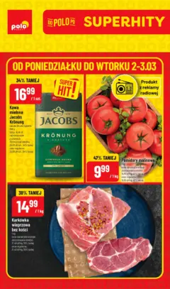 Pogląd oferty "POLOmarket gazetka - Super Hity" - ważna od 02.03.2026