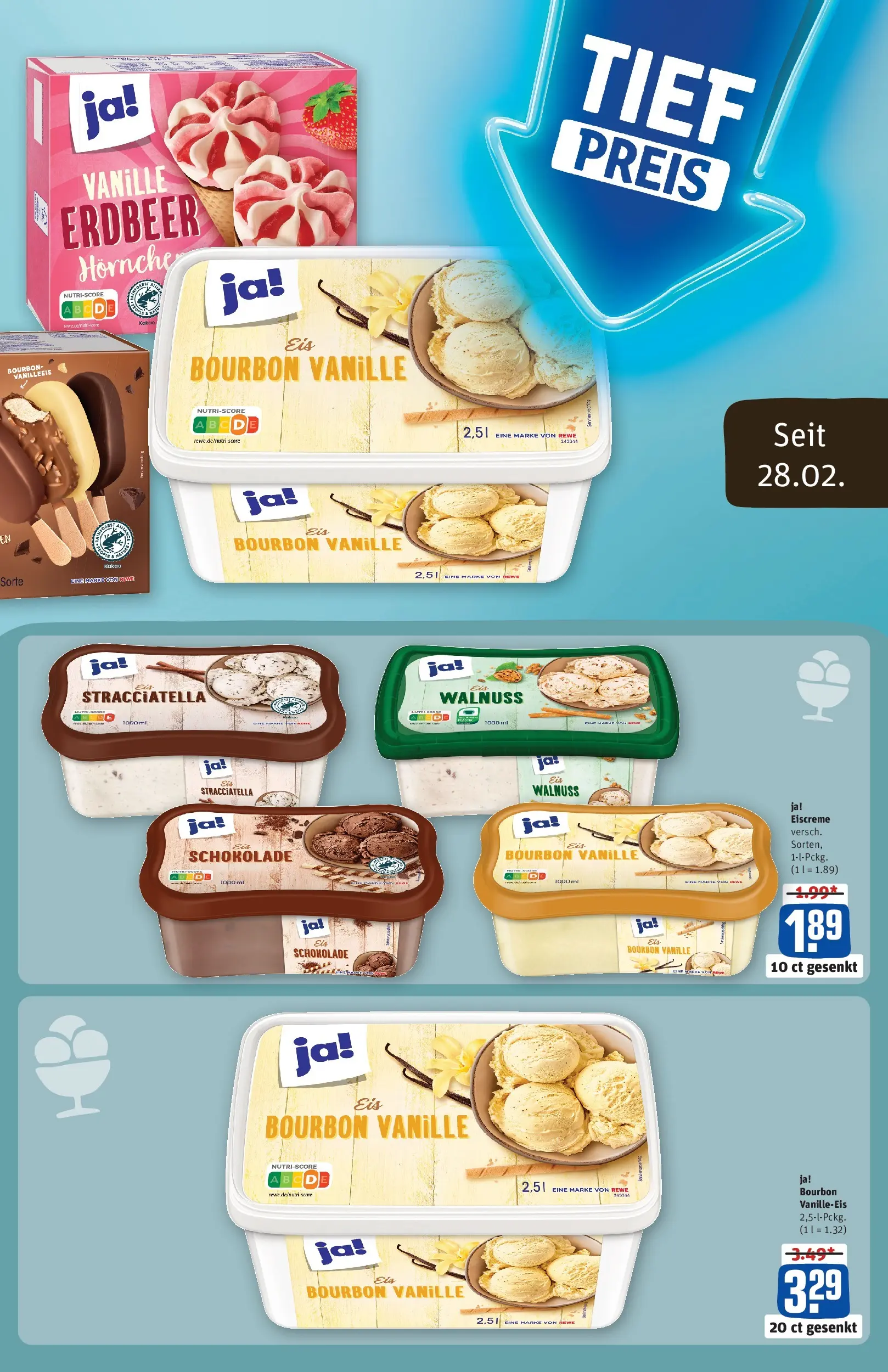 REWE Prospekt ab 02.03.2026 zum Blättern » Angebote | Seite: 3 | Produkte: Mineralwasser, Milram, Schweinefleisch, Chips